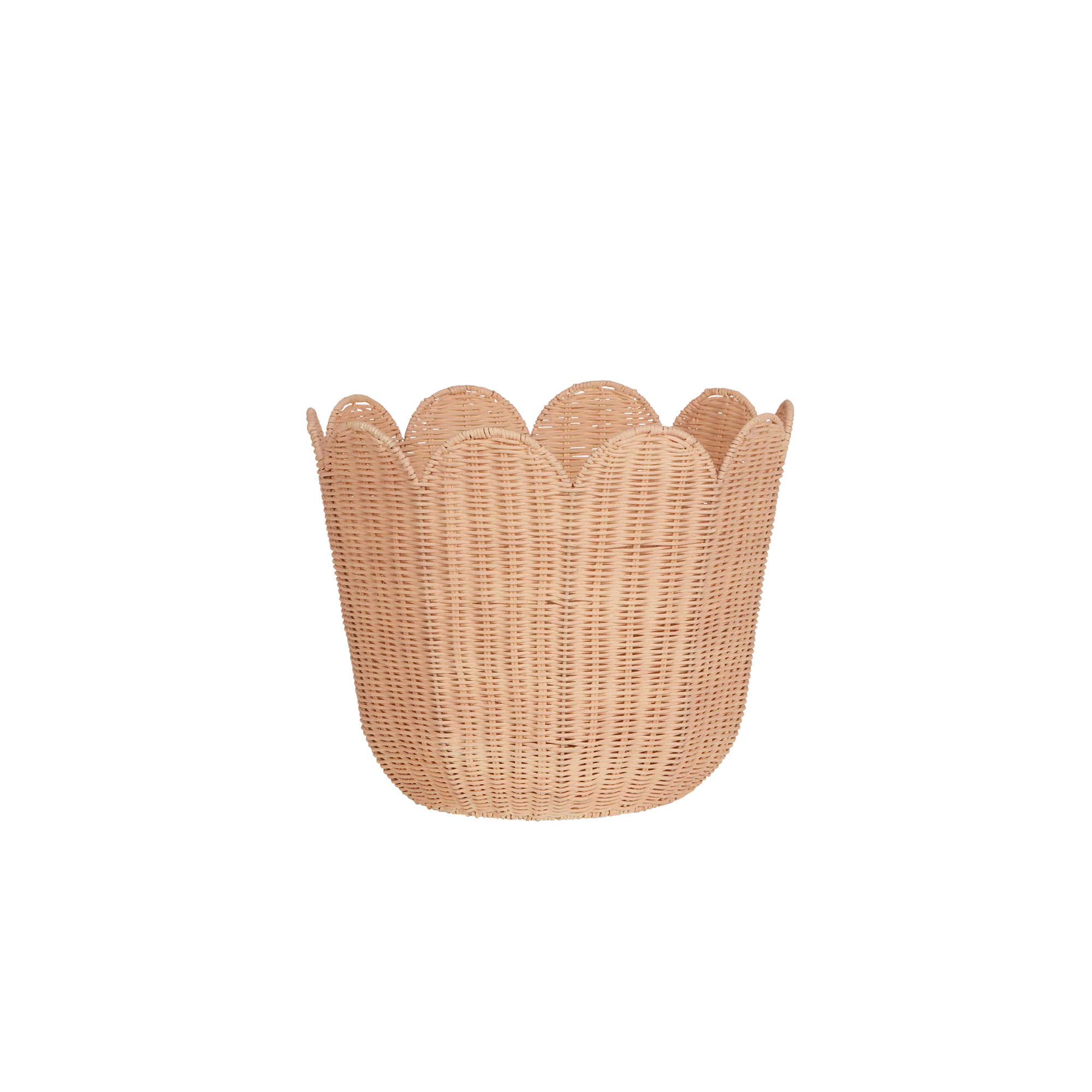 Rattan Tulip Basket, Home accessories, Natural materials that are safe for health and aesthetically pleasing, wholesale. 1