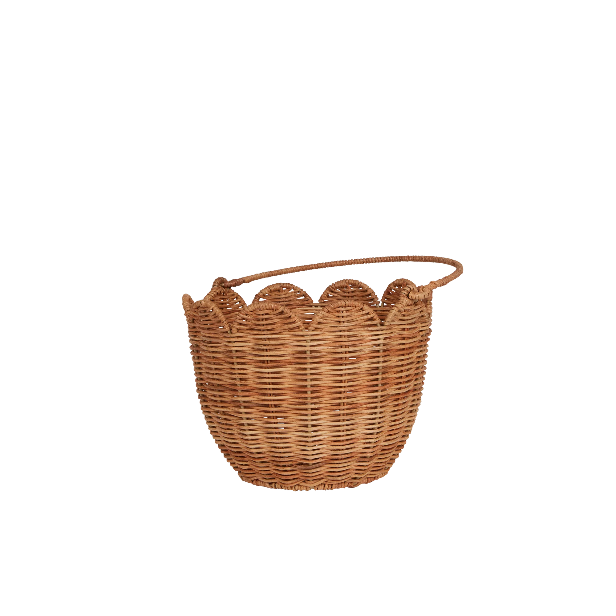 Rattan Tulip Carry Basket, Home accessories, Natural materials that are safe for health and aesthetically pleasing, wholesale. 1
