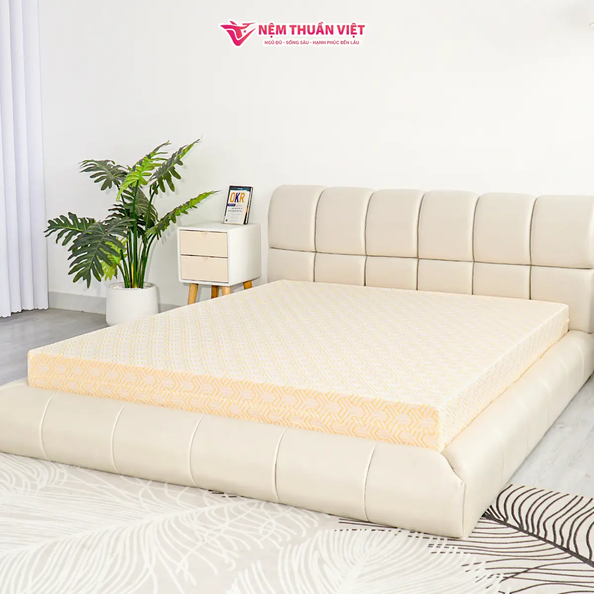 Ready to Ship King Size Cooling Memory Foam Mattress ISO Certified Natural Latex Sleep Bed Furniture Use 6