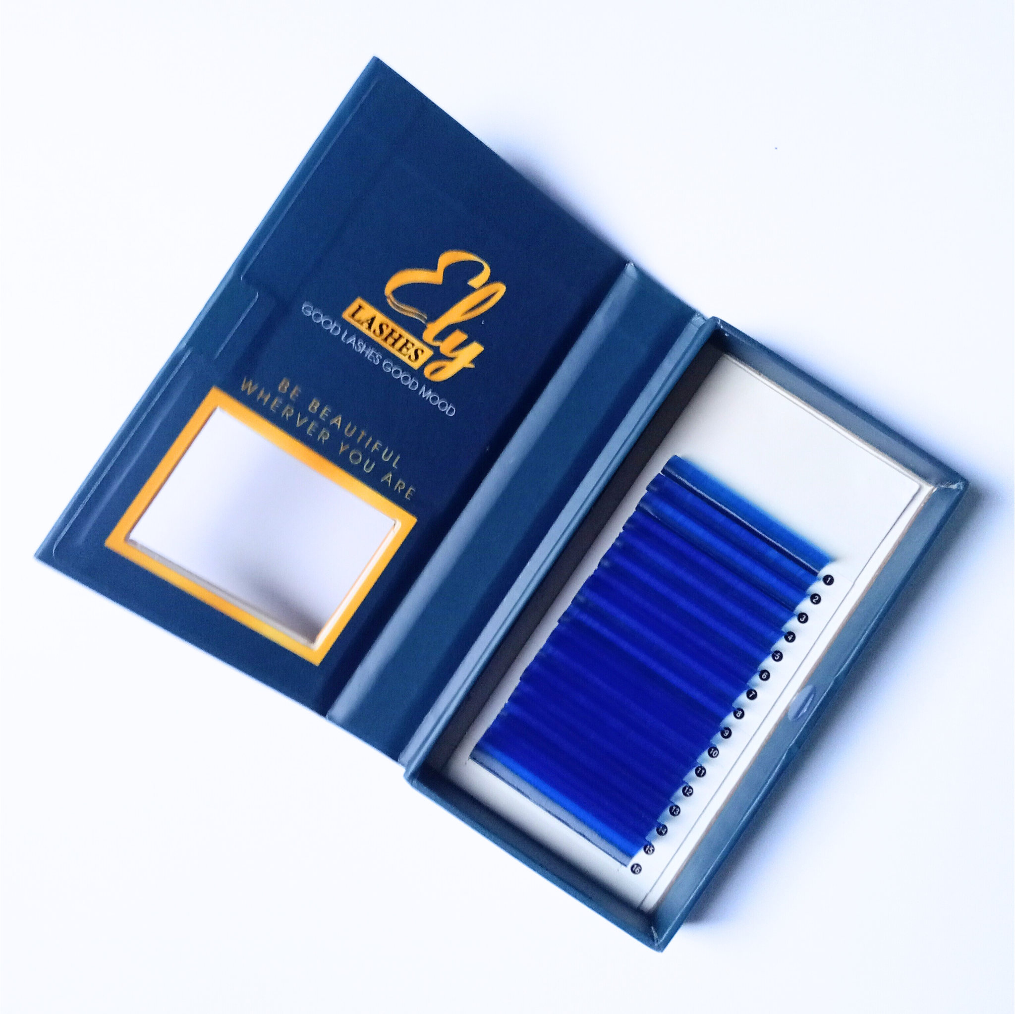 Reasonable Price Color Lash Extension Supplies Custom Your LOGO Lash Extensions Vendors Natural Look By Korean Synthetic Hair 3