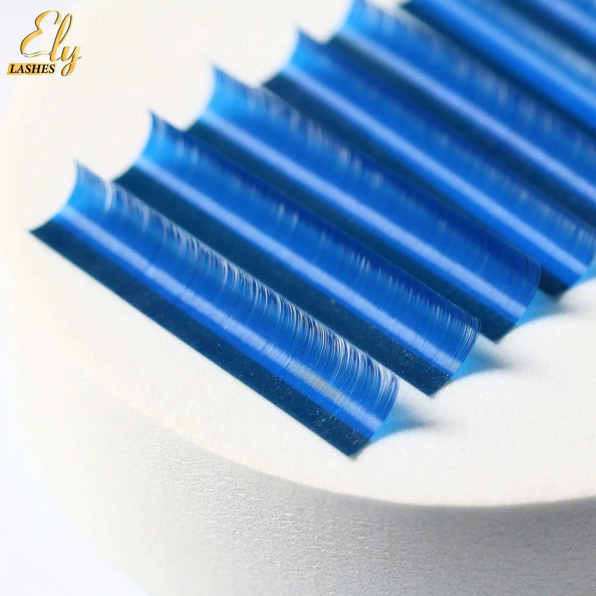 Reasonable Price Color Lash Extension Supplies Custom Your LOGO Lash Extensions Vendors Natural Look By Korean Synthetic Hair 6