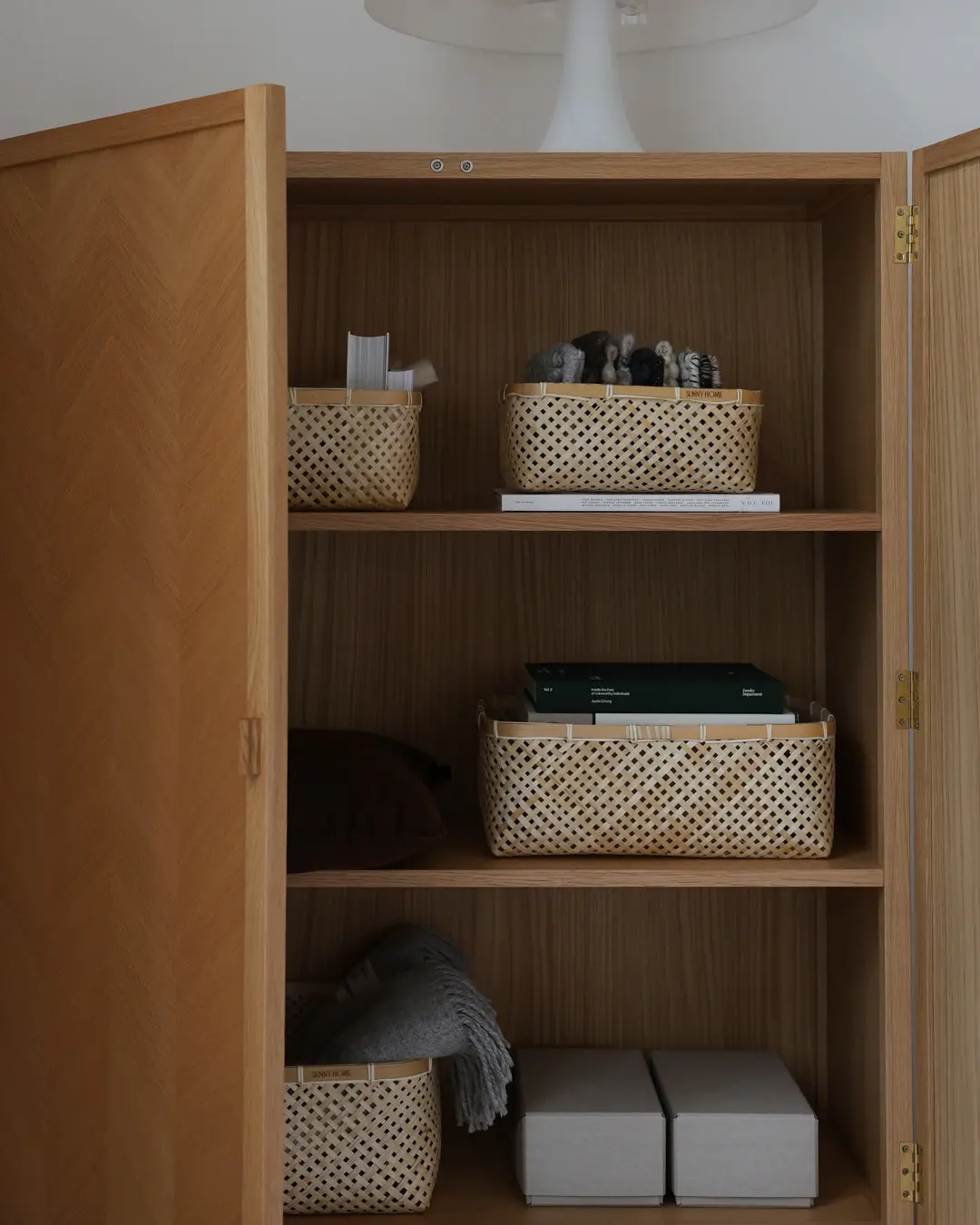 Rectangular storage basket, Multi-purpose storage basket, home organization accessory, highly aesthetic, wholesale available. 5