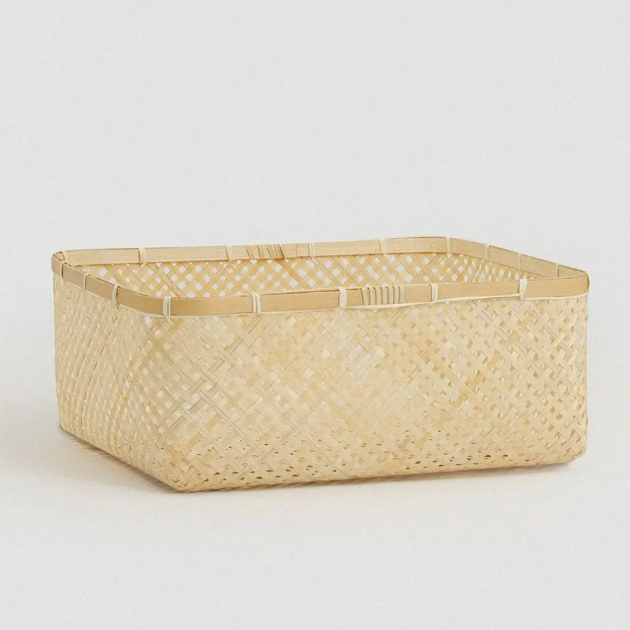 Rectangular storage basket, Multi-purpose storage basket, home organization accessory, highly aesthetic, wholesale available. 1