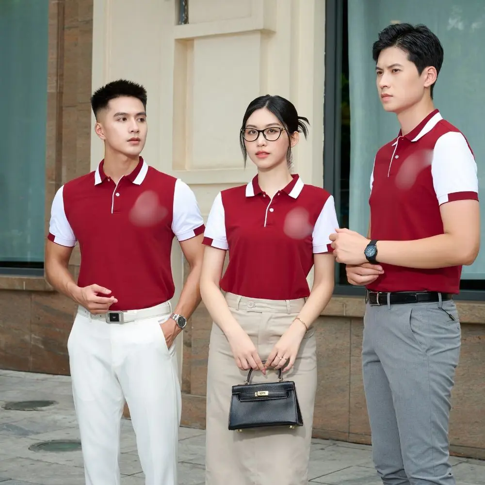 Regular Fit Polo Shirts: Comfortable, Relaxed Design with Slightly Fitted Chest Shoulders for Confident, Professional Appearance 5