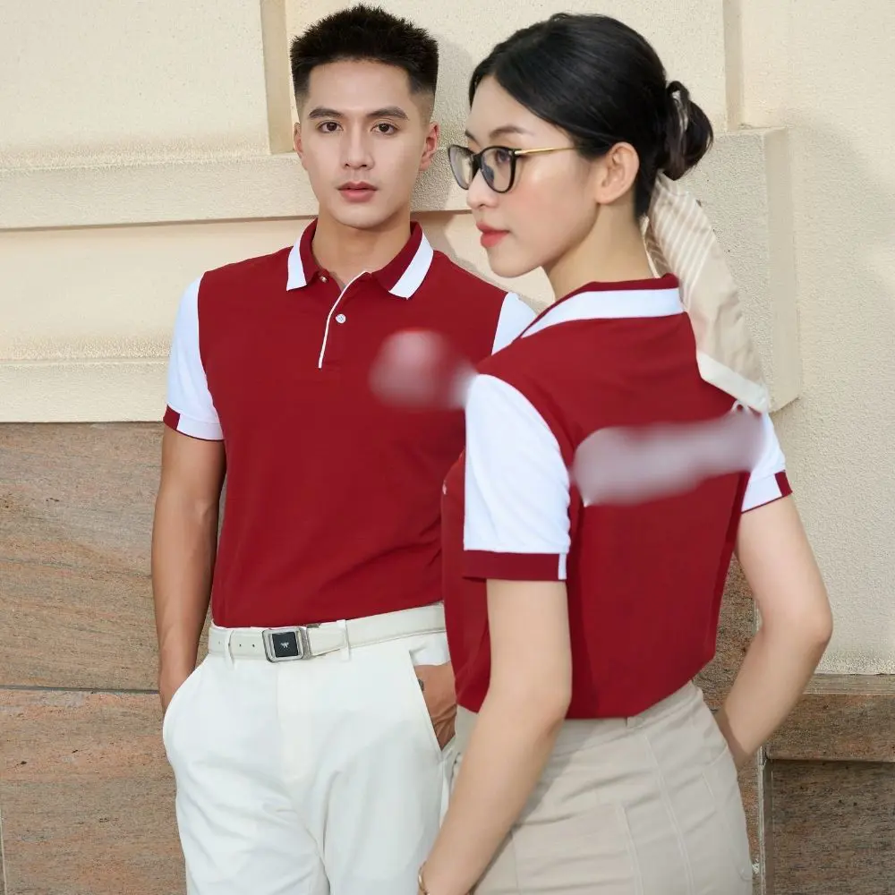Regular Fit Polo Shirts: Comfortable, Relaxed Design with Slightly Fitted Chest Shoulders for Confident, Professional Appearance 6