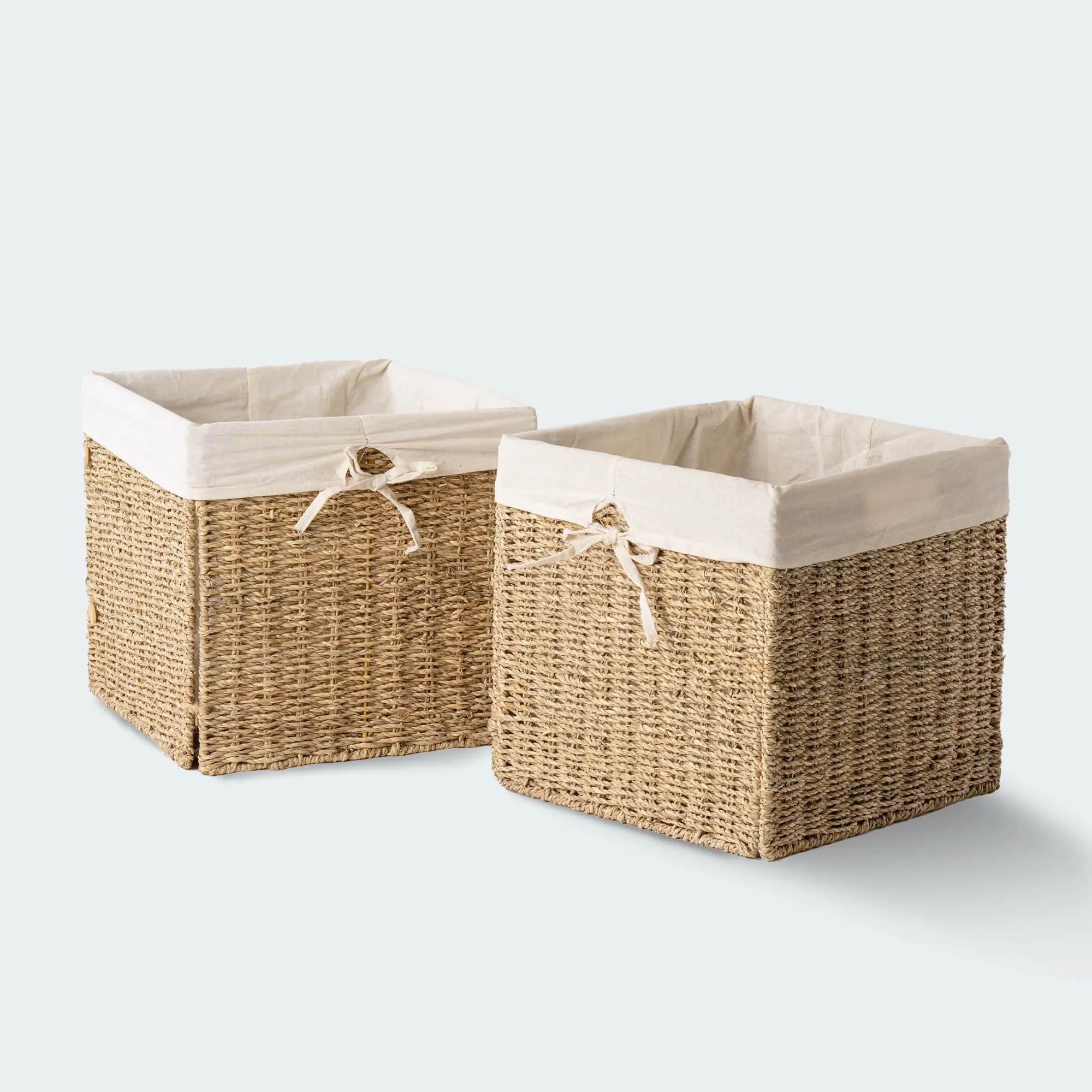 Removable square storage basket, Multi-purpose storage basket home organization accessory highly aesthetic wholesale available 1