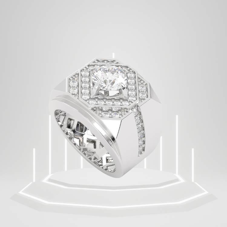 Ring Jewelry Factory Price Low 8A Zircon Chic Silver Band Ruby Custom Size Vietnam Manufacturer 1