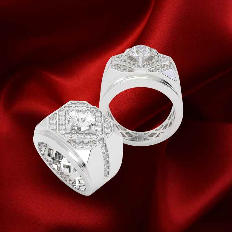 Ring Jewelry Factory Price Low 8A Zircon Chic Silver Band Ruby Custom Size Vietnam Manufacturer 3