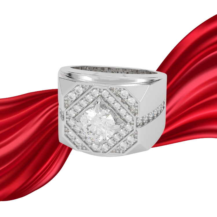 Ring Jewelry Top Sale Polished Silver Perfection Gleaming Sterling Elegance Ruby Custom Design Vietnam Manufacturer 2