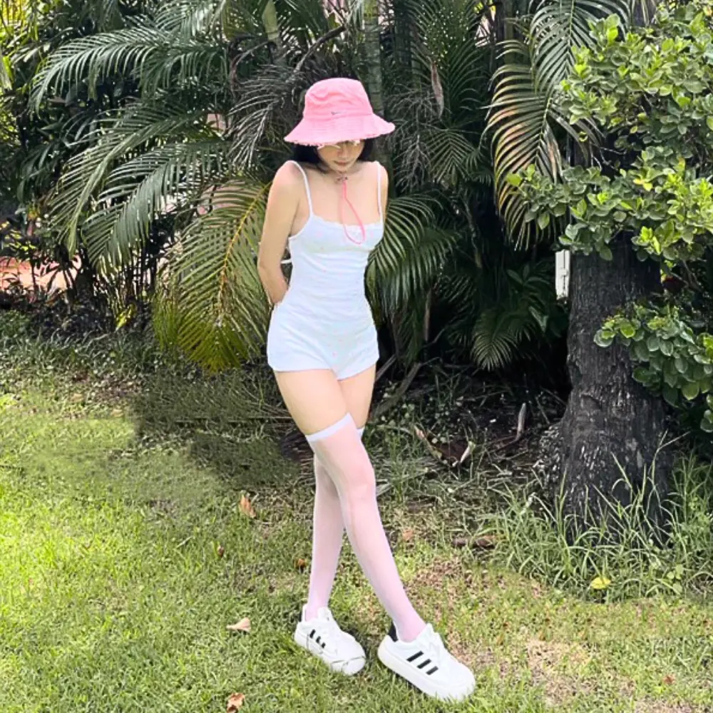 Rosa Floral Print Jumpsuit Lace Trim Bow Women Dresses OEM ODM Sexy Dresses Women Sexy Party Fast Delivery Made In Vietnam 3