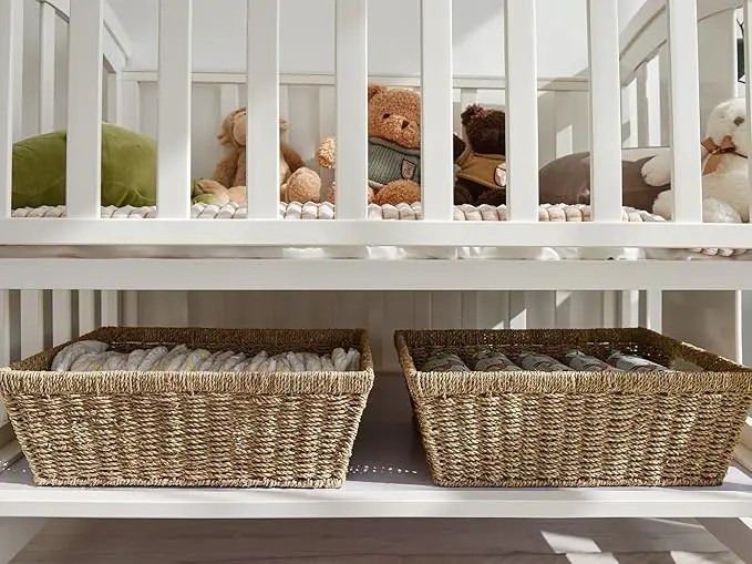 Seagrass Basket for Home Use, home organization accessory highly aesthetic, wholesale available. 4