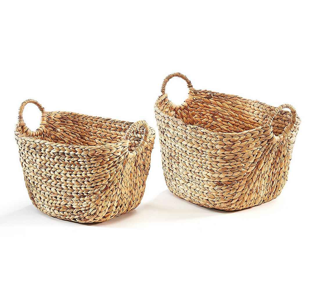 Seagrass basket, Storage basket, home organization accessory highly aesthetic, wholesale available. 2