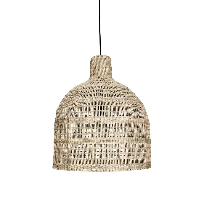 Seagrass Ceiling Light Small, Lamps made from handmade materials, home decoration accessories, wholesale. 1