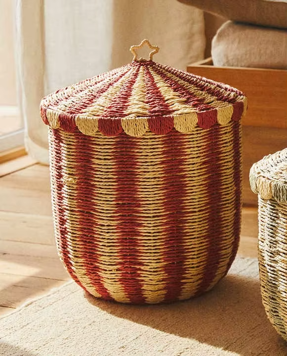 Seagrass circus tent basket, Home accessories Natural materials that are safe for health and aesthetically pleasing wholesale. 5