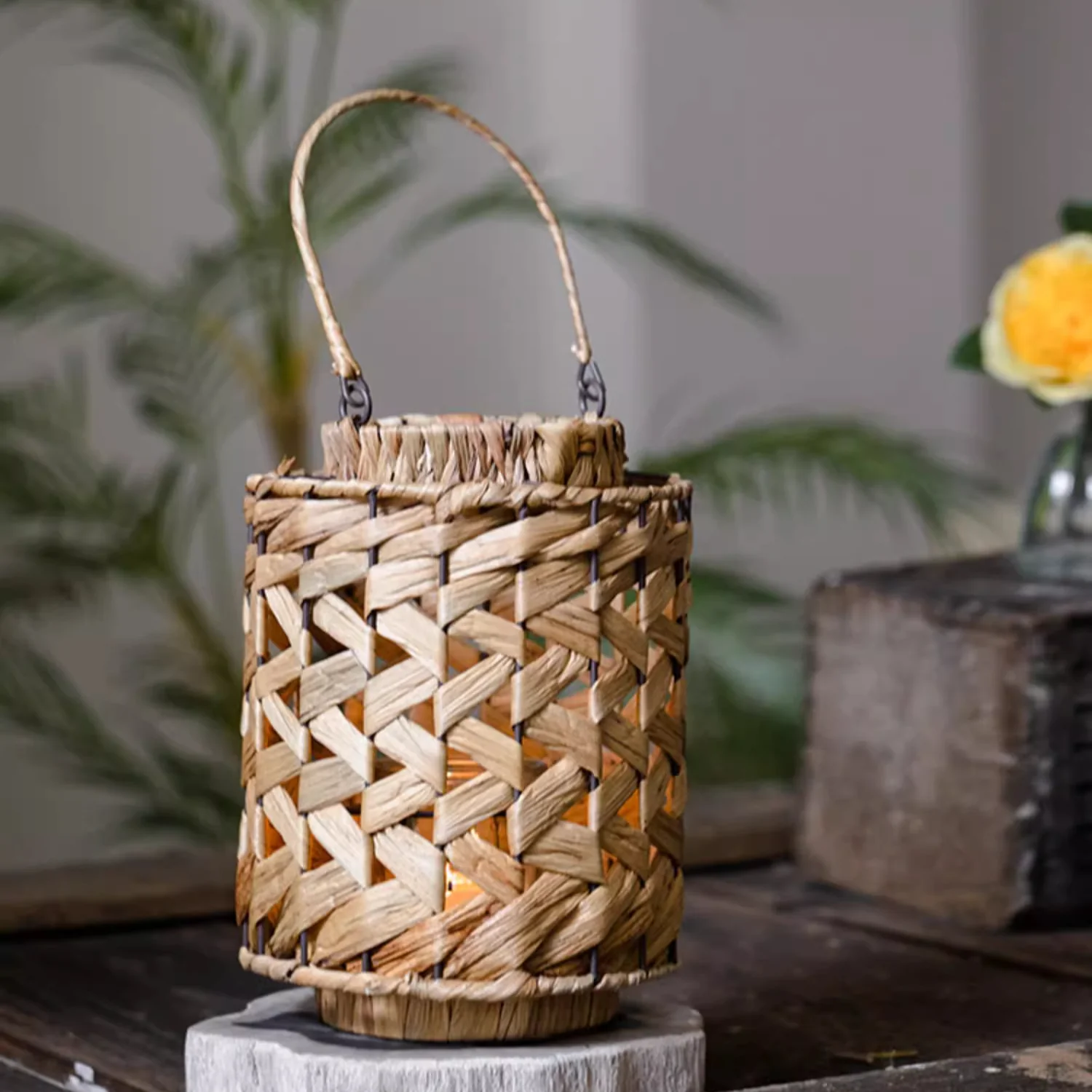 Seagrass Lanterns, Craft Lamps, Home Decor, Eco Friendly Home Decor, Wholesale. 1