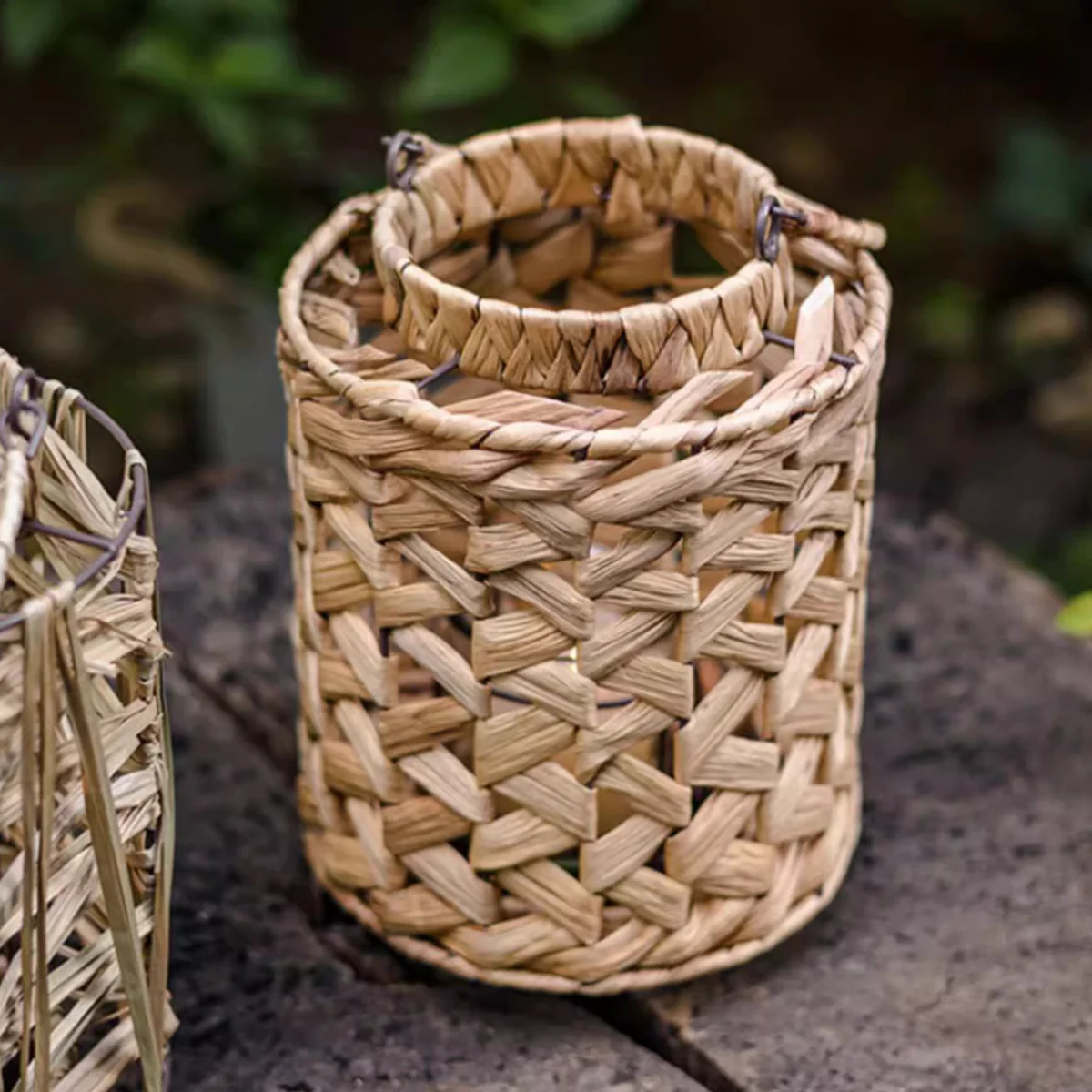 Seagrass Lanterns, Craft Lamps, Home Decor, Eco Friendly Home Decor, Wholesale. 3