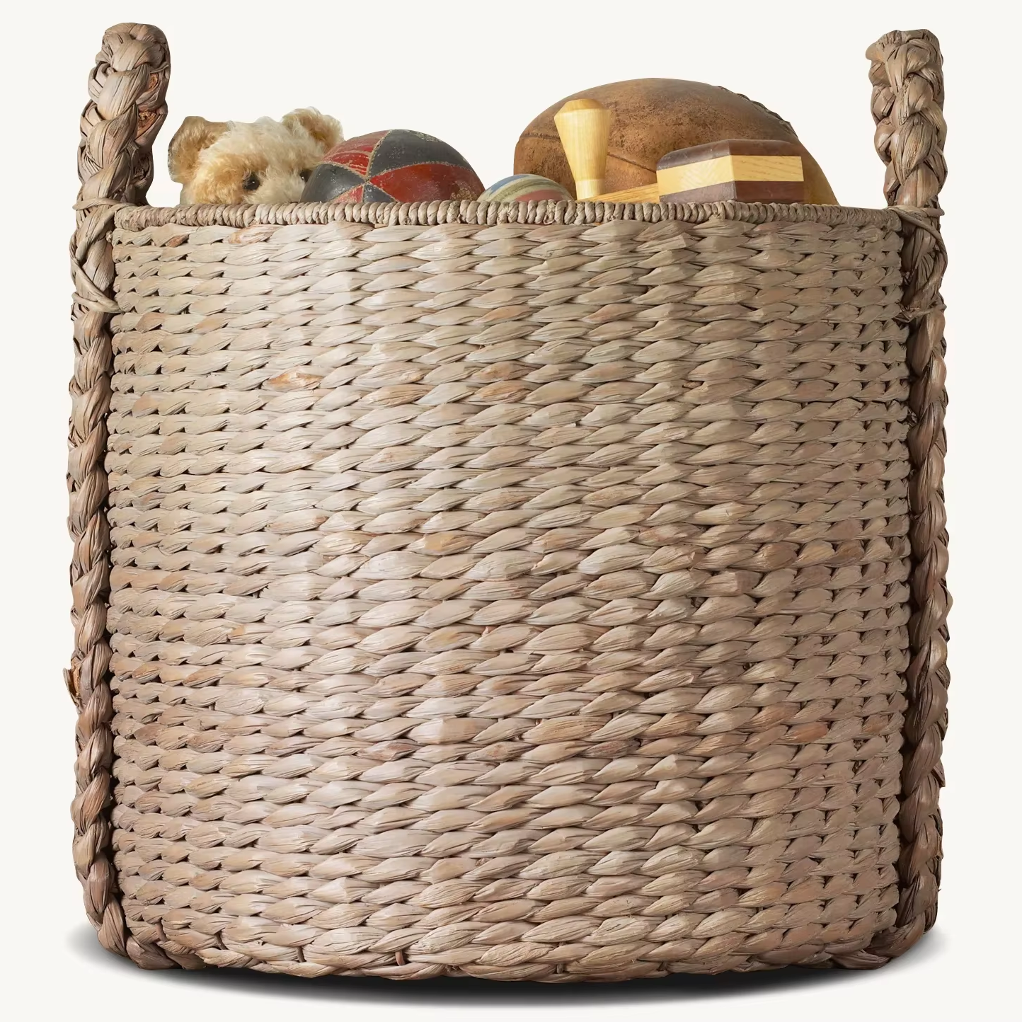 Seagrass Oversized Toy Basket, Home accessories Natural materials that are safe for health and aesthetically pleasing wholesale. 1