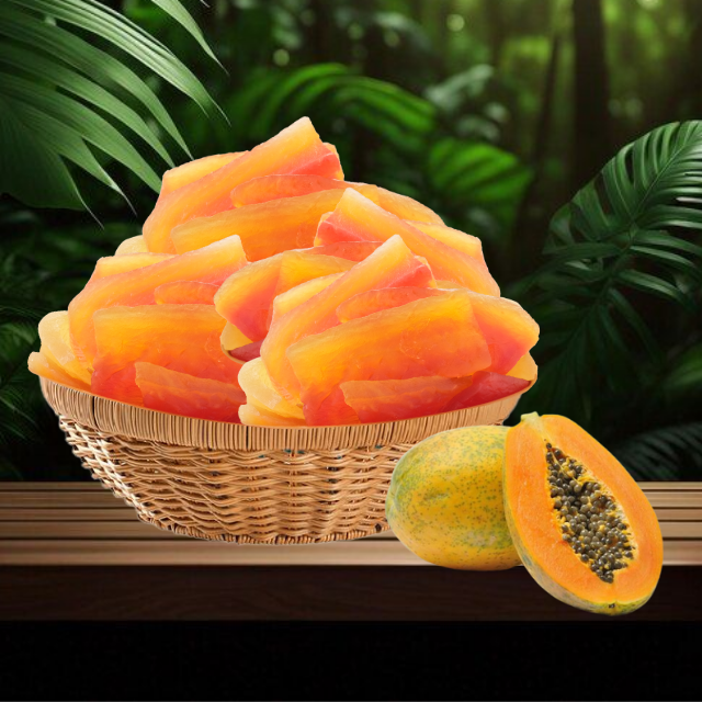 Soft Dried Papaya High Quality Sweet Taste Nonglamfood Organic Dried Fruit Machines OEM Service Vietnam Manufacturer 5