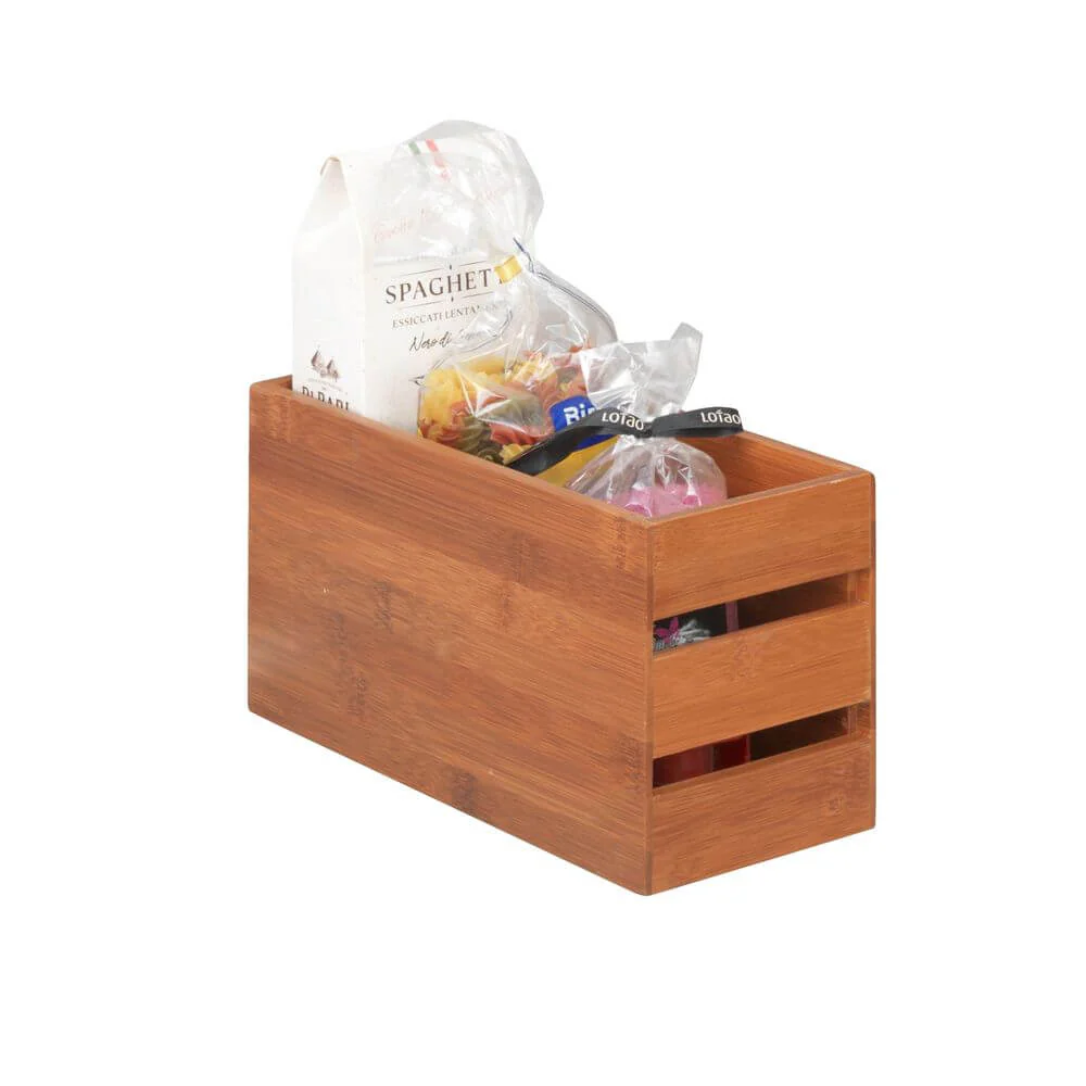 Stackable Bamboo Storage Bin, Household items made from bamboo laminated, safe for health and aesthetically pleasing, wholesale. 2