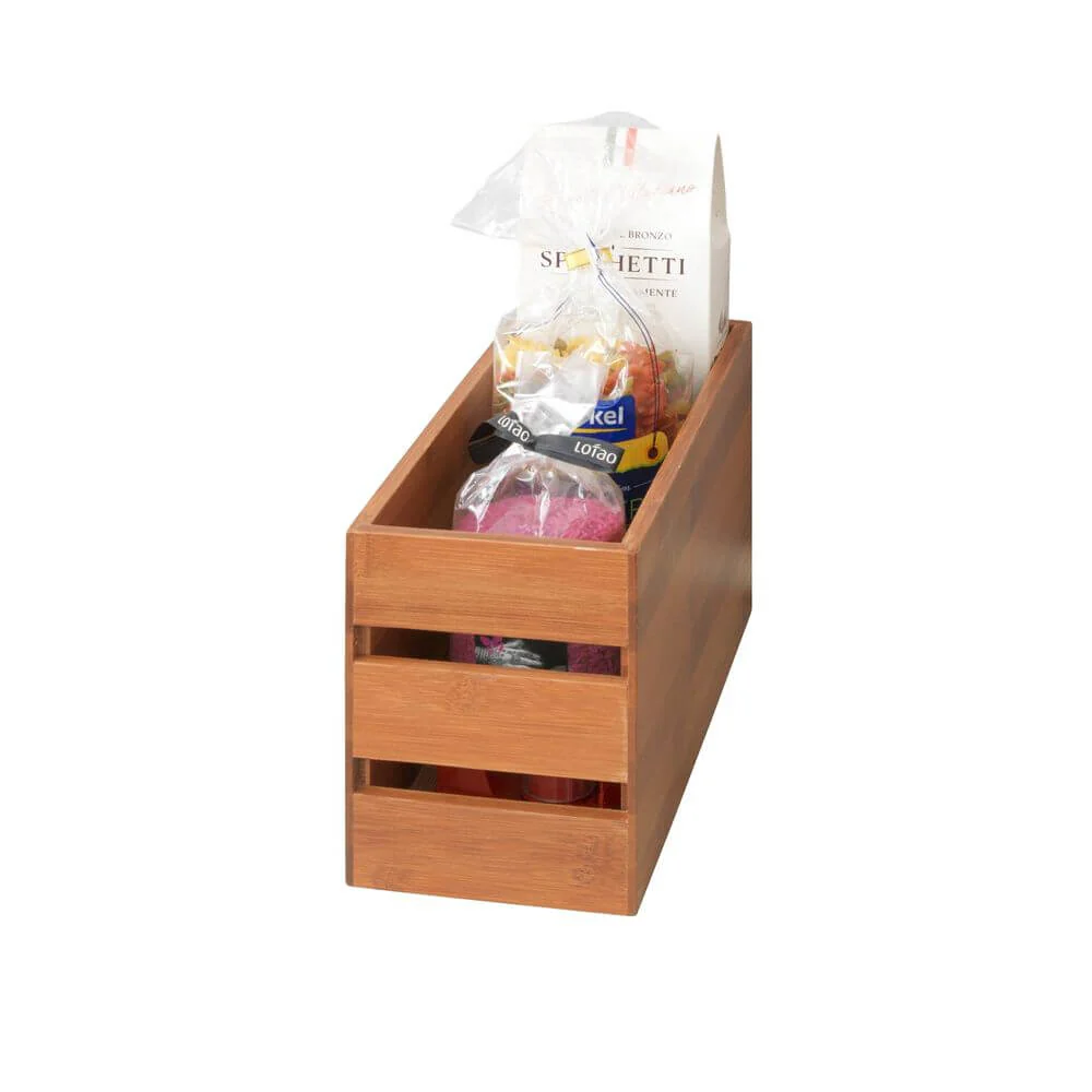 Stackable Bamboo Storage Bin, Household items made from bamboo laminated, safe for health and aesthetically pleasing, wholesale. 3