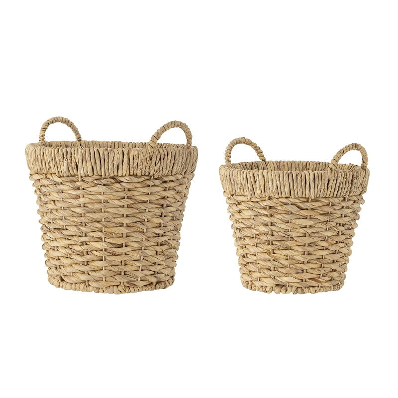 Storage basket with handle, Storage basket, home organization accessory highly aesthetic, wholesale available. 2