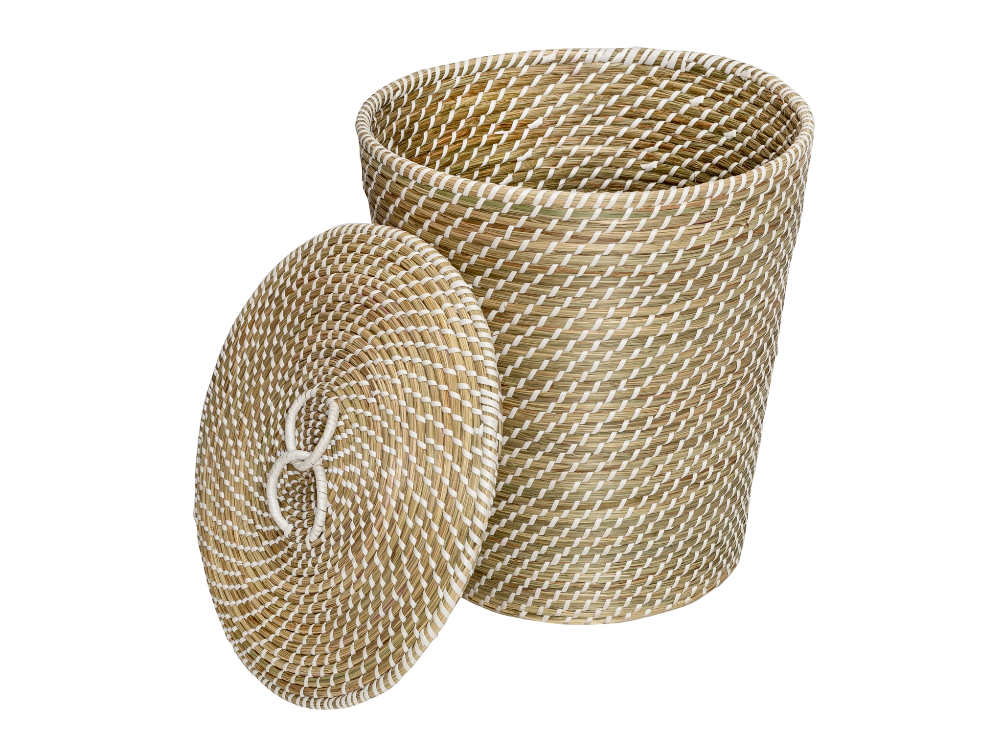 Storage basket with lid, Multi-purpose storage basket, home organization accessory highly aesthetic, wholesale available. 2
