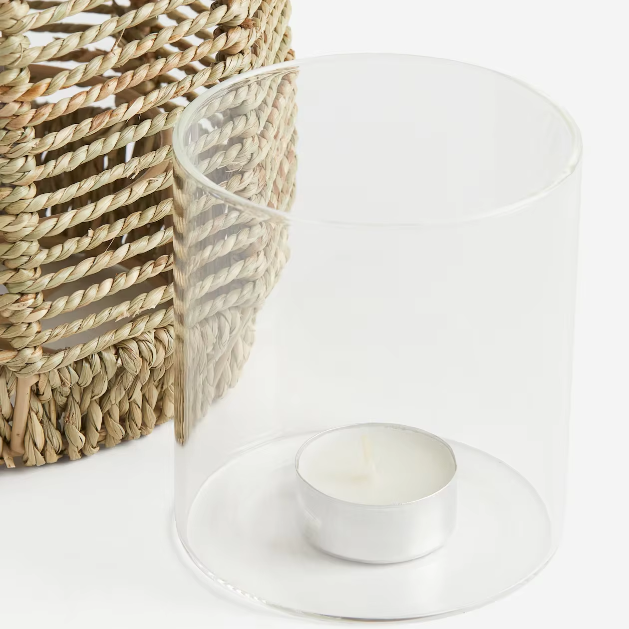 Stylish seagrass lantern to hang or stand indoors and outdoors, Craft Lamps, Home Decor, Eco Friendly Home Decor, Wholesale. 2