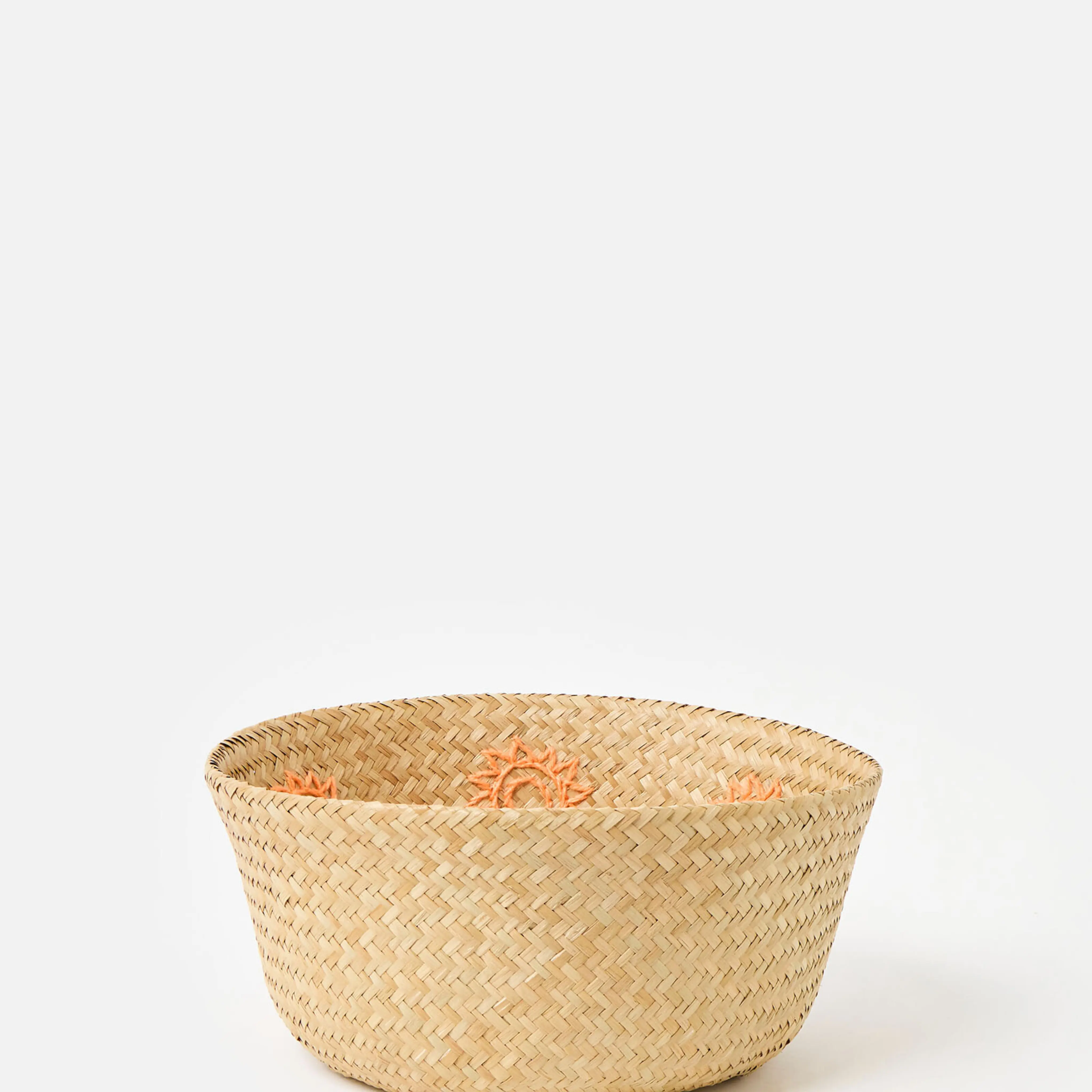 Sun Seagrass Basket, Multi-purpose storage basket, home organization accessory highly aesthetic, wholesale available. 4