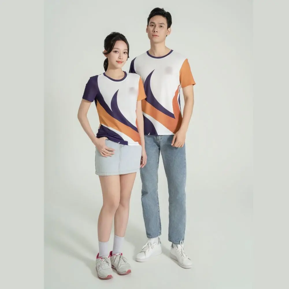 Texcool Round Neck T-Shirts: Breathable Fabric with Modern Weaving Technology for Comfort in Any Weather Condition Vietnam 6