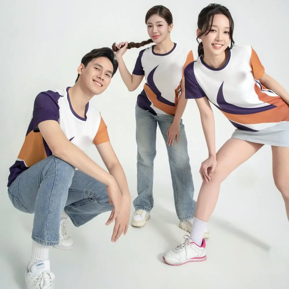 Texcool Round Neck T-Shirts: Breathable Fabric with Modern Weaving Technology for Comfort in Any Weather Condition Vietnam 4