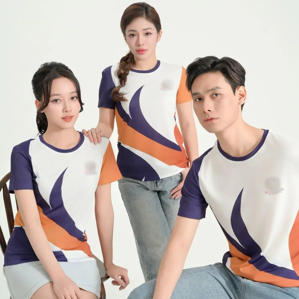 Texcool Round Neck T-Shirts: Breathable Fabric with Modern Weaving Technology for Comfort in Any Weather Condition Vietnam 5
