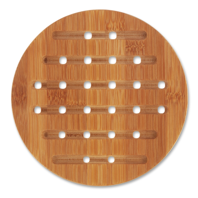 The pot coaster is made from natural,made from bamboo, eco-friendly materials, heat-resistant, durable, and beautiful. 3