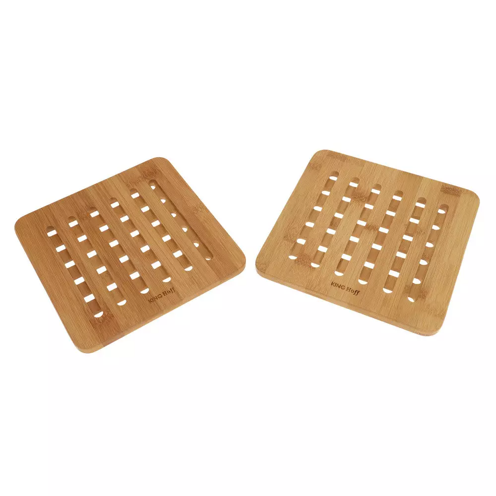 The pot coaster, trivet is made from natural, eco-friendly materials, heat-resistant, durable, and beautiful 2