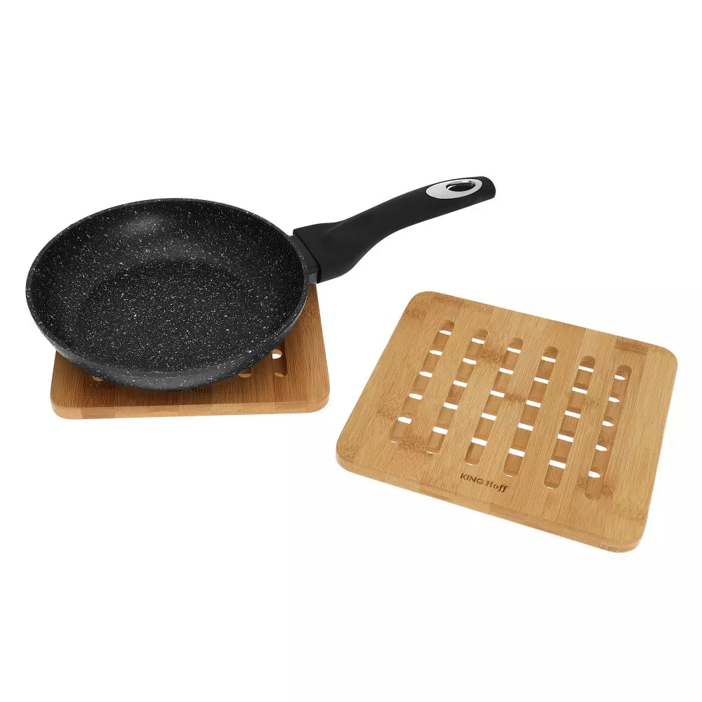 The pot coaster, trivet is made from natural, eco-friendly materials, heat-resistant, durable, and beautiful 4