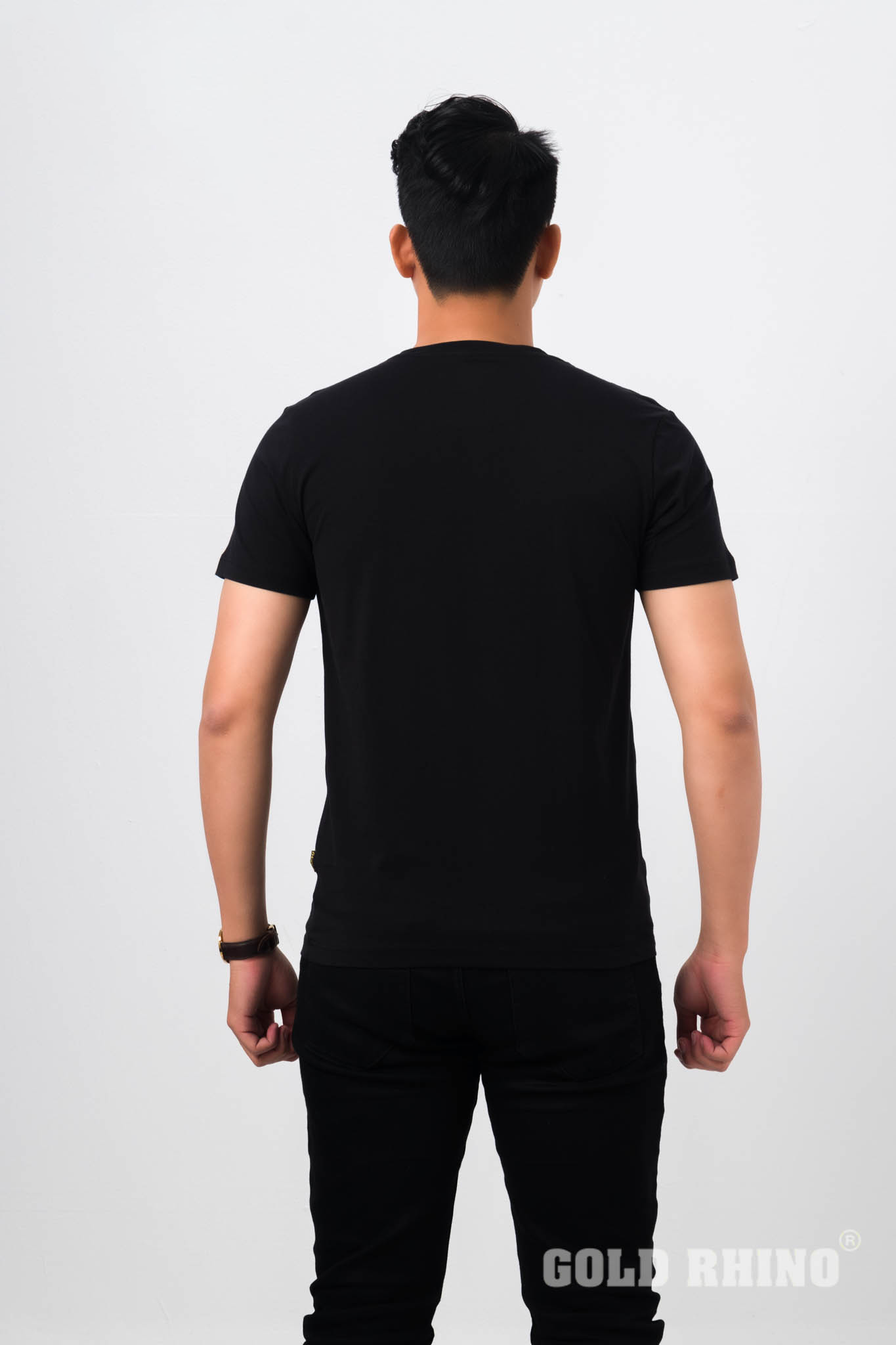 Top Choice Man T-shirt 100% Cotton Colorful Casual Gold Rhino Men's Clothing T-shirts For Men T-shirt Manufacturer Vietnam 5