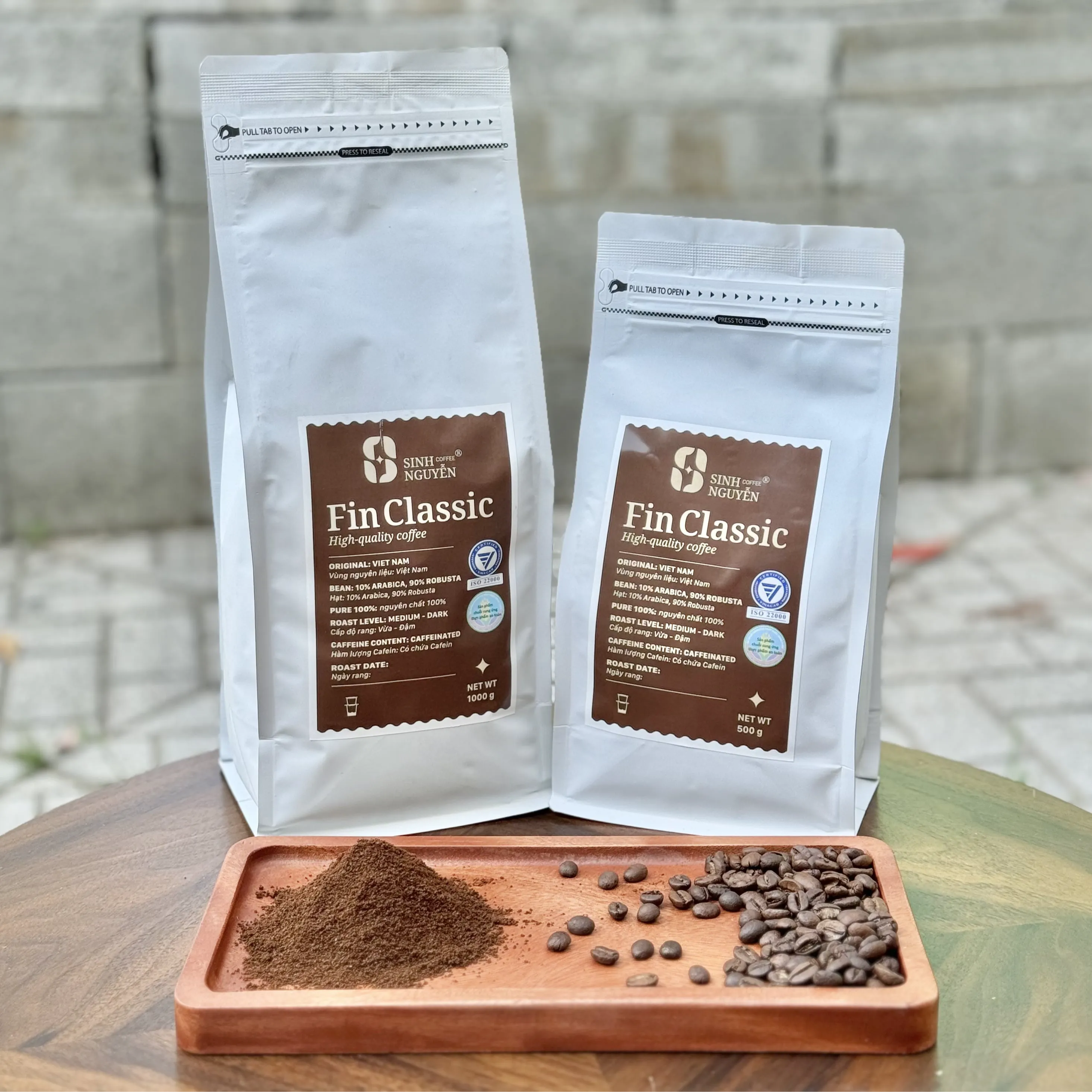 Top Seller Buy Fin Classic Ground Coffee from Vietnam Manufacturer - 1kg Premium Quality, Honey Taste  8