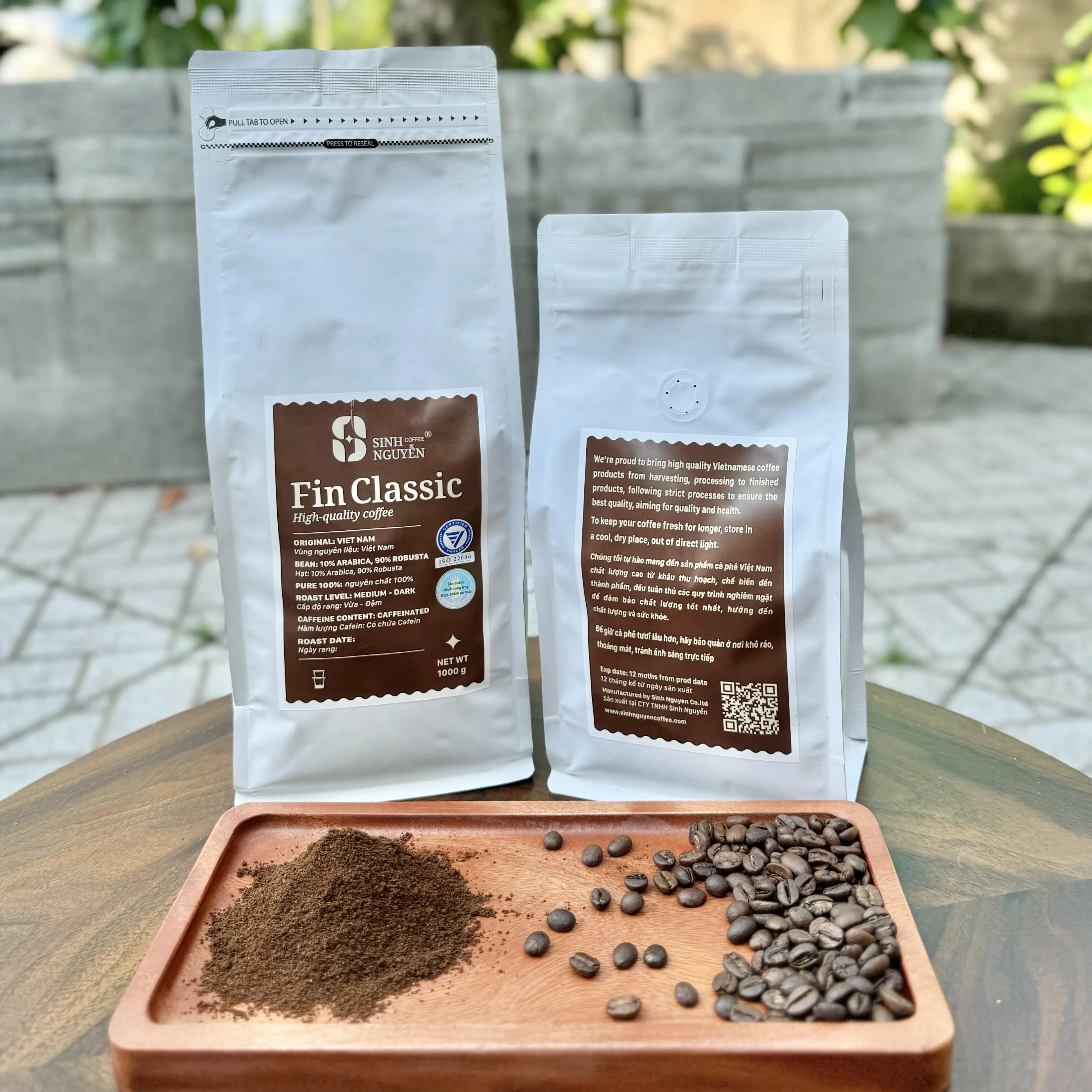 Top Product Buy Fin Classic Ground Coffee from Vietnam Manufacturer - 1kg Premium Quality, Honey Taste Wholesale  4
