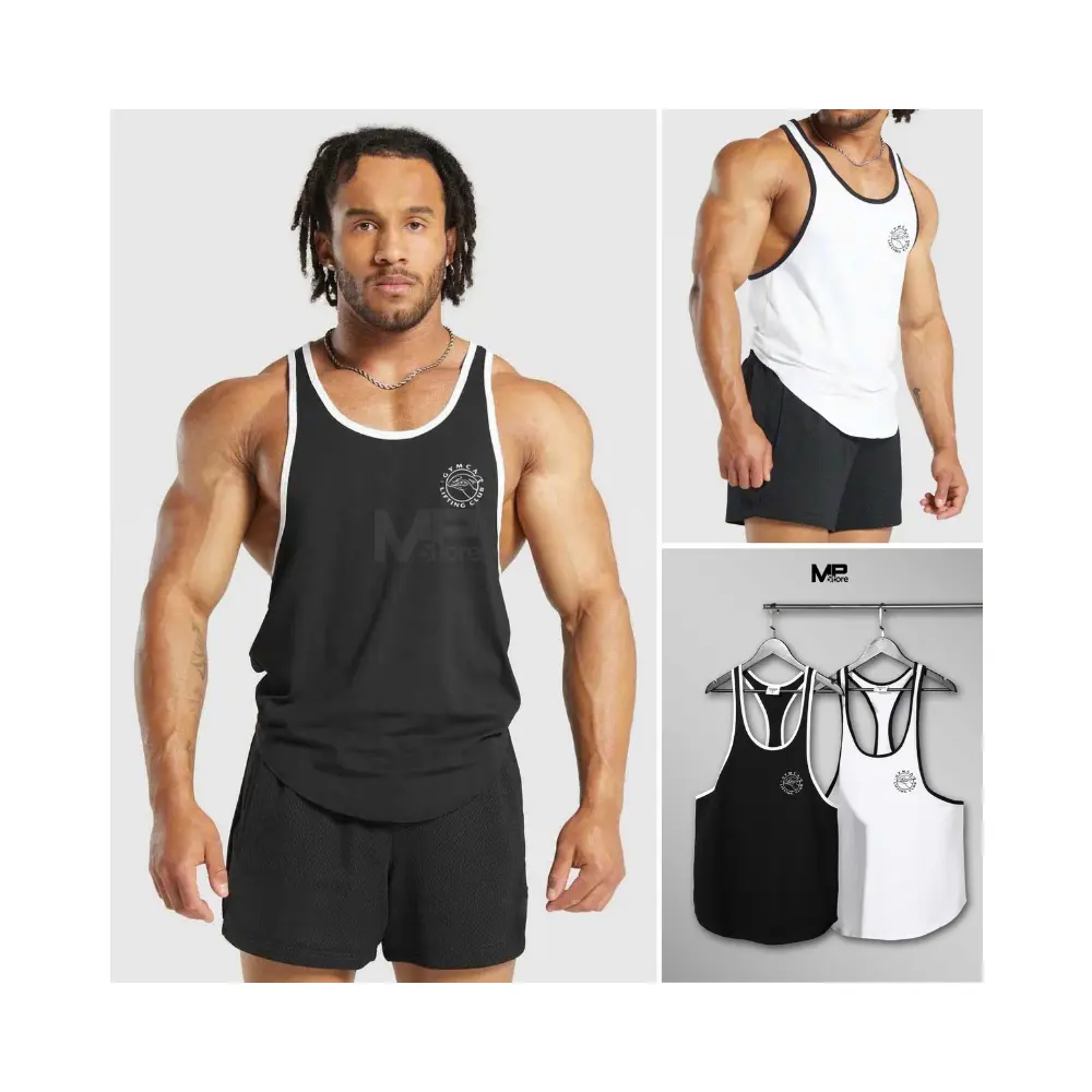 Top Quality Gym Clothes Men Oversized T-shirt Cotton Breathable Slim Fit Customization From Vietnam Manufacturer OEM ODM 1