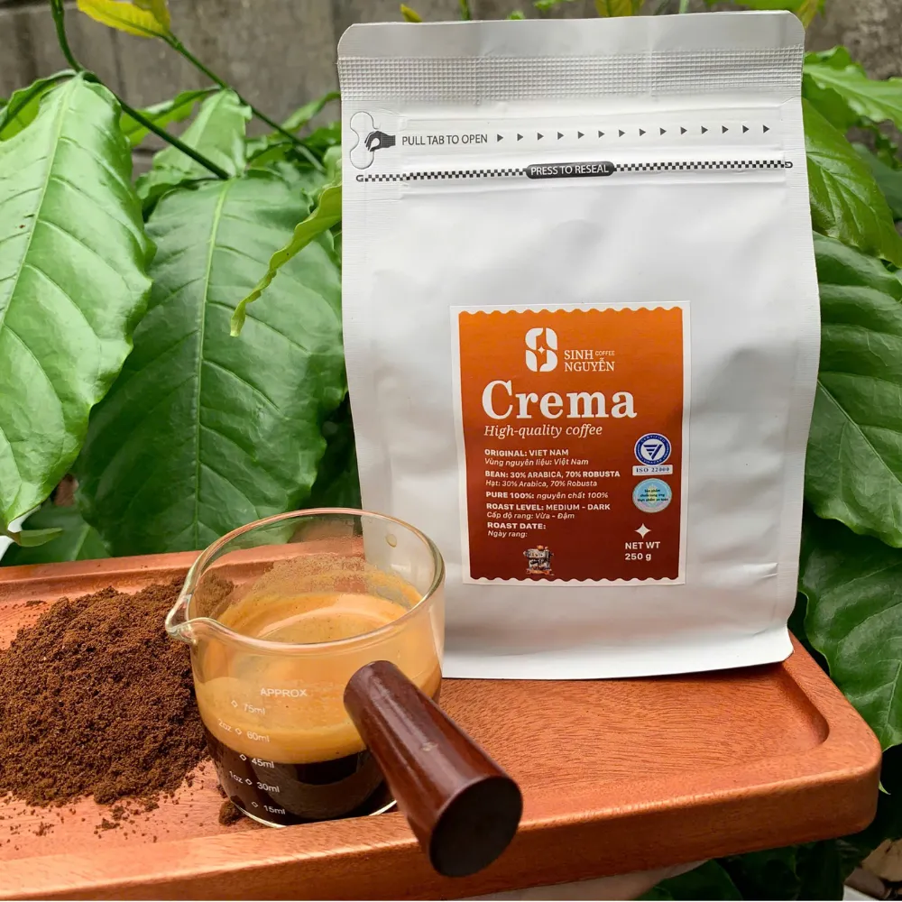 Top Seller Robusta Dark Roast Coffee From Vietnam Manufacturer OEM ODM Espresso Coffee Beans For Wholesale Competitive Price 3