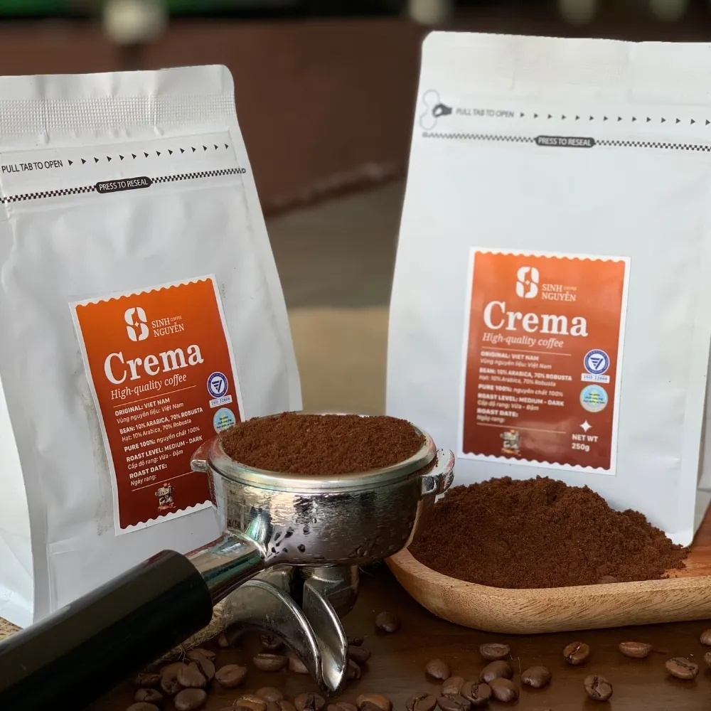 Top Seller Robusta Dark Roast Coffee From Vietnam Manufacturer OEM ODM Espresso Coffee Beans For Wholesale Competitive Price 2