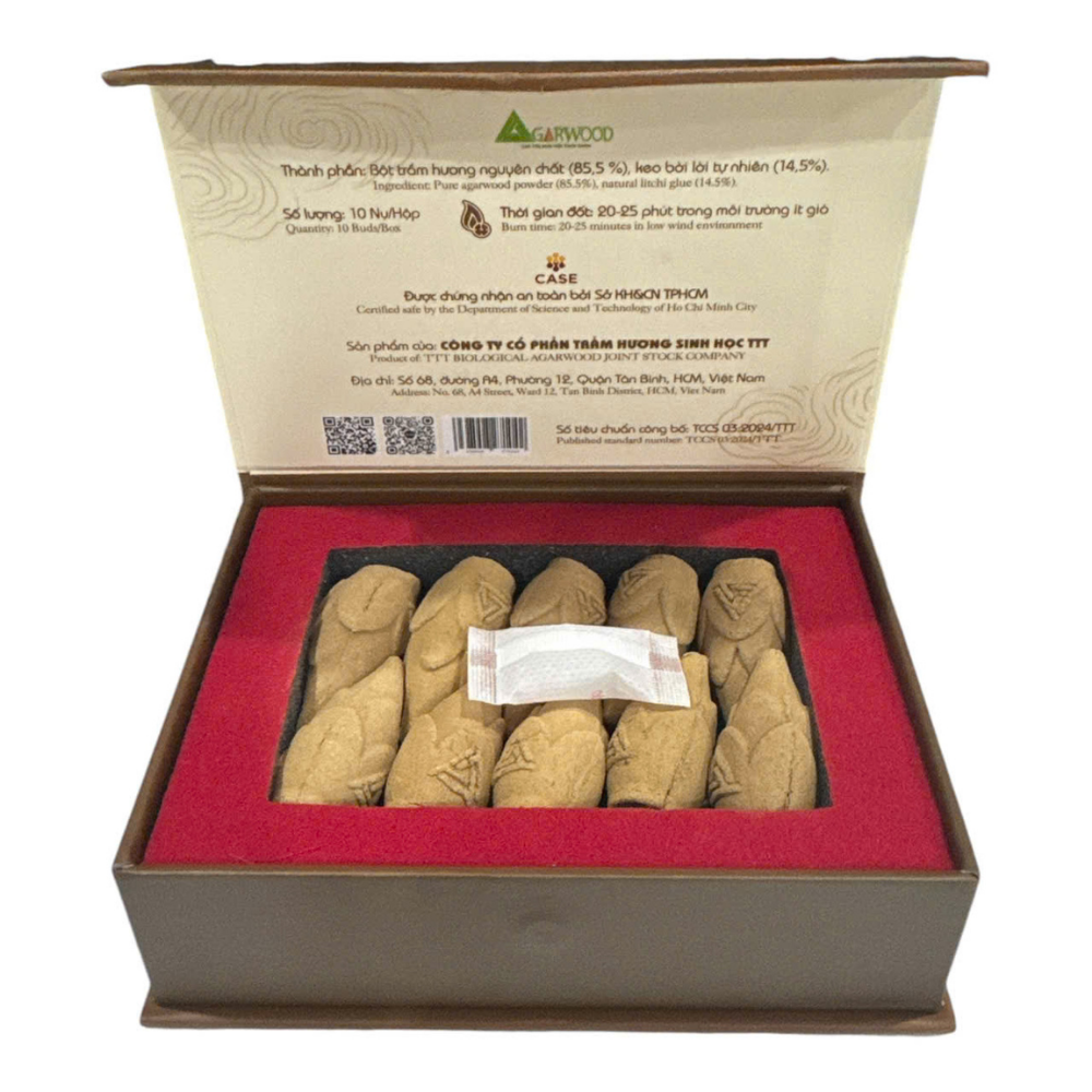Top Seller Wholesale Agarwood Cones Competitive Price Fast Delivery 100% Natural OBM Customized Packaging Vietnam Manufacturer 6