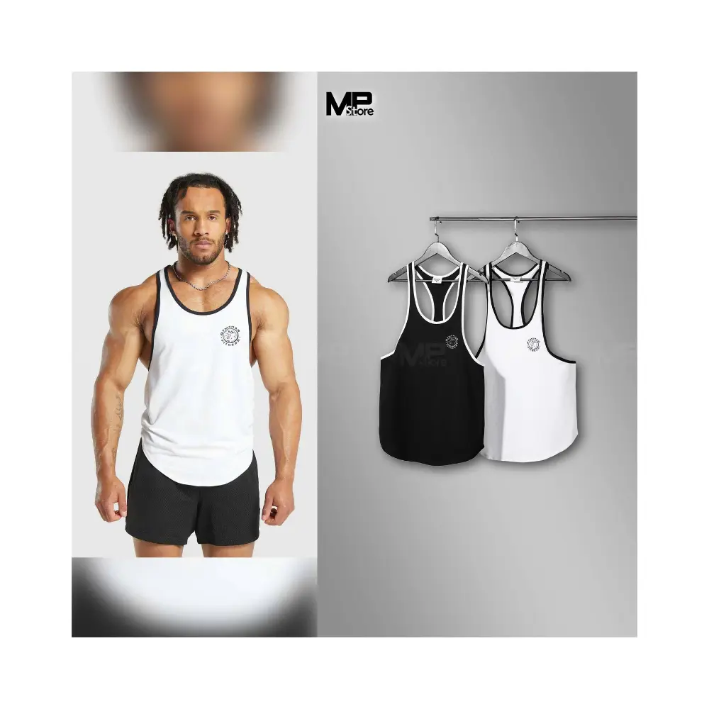 Top Selling Gym Clothes Men Oversized T-shirt Cotton Breathable Slim Fit Customization From Vietnam Manufacturer OEM ODM 1