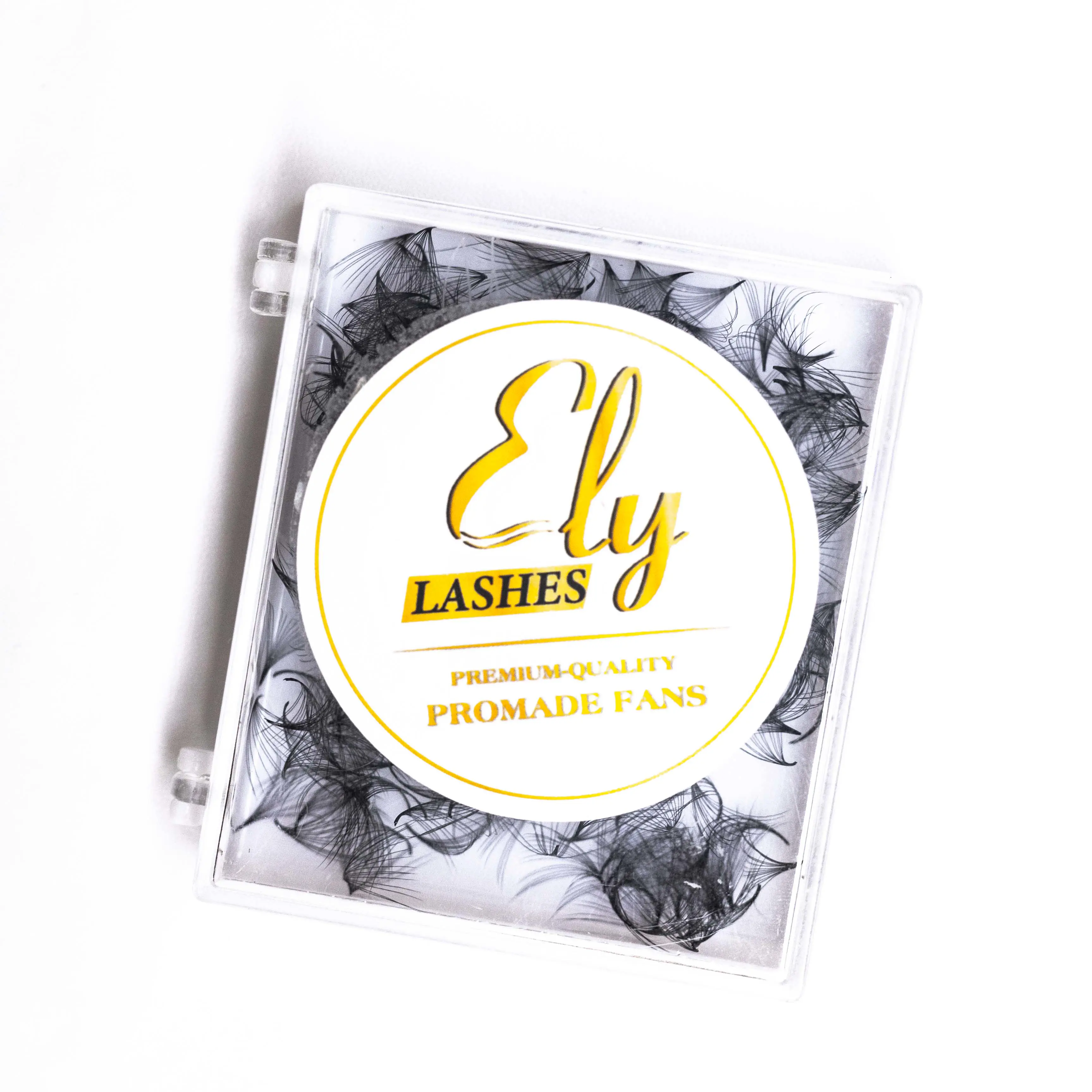 Top Selling Premade Eyelash Extensions Custom Packaging Design As Your Need Lash Extensions Soft Korean Silk Eyelash Extensions 7