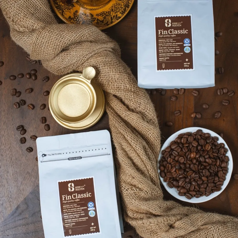 Top Selling Wholesale Coffee Grounds Bag Arabica roasted coffee beans medium roast Filter Coffee Chocolate From Vietnam 6