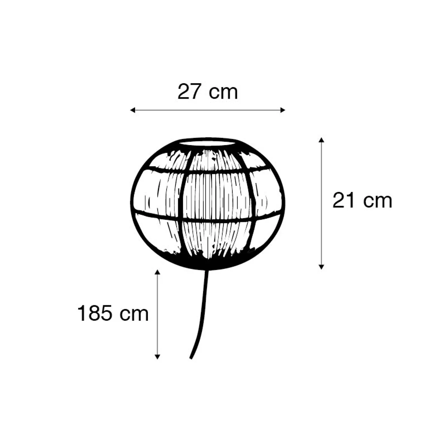 Wall Light Seagrass, Lamps made from handmade materials, home decoration accessories, wholesale. 5