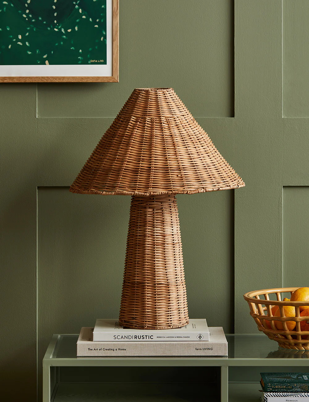 Warm rattan night light for relaxing space, Lamps made from handmade materials, home decoration accessories, wholesale. 6