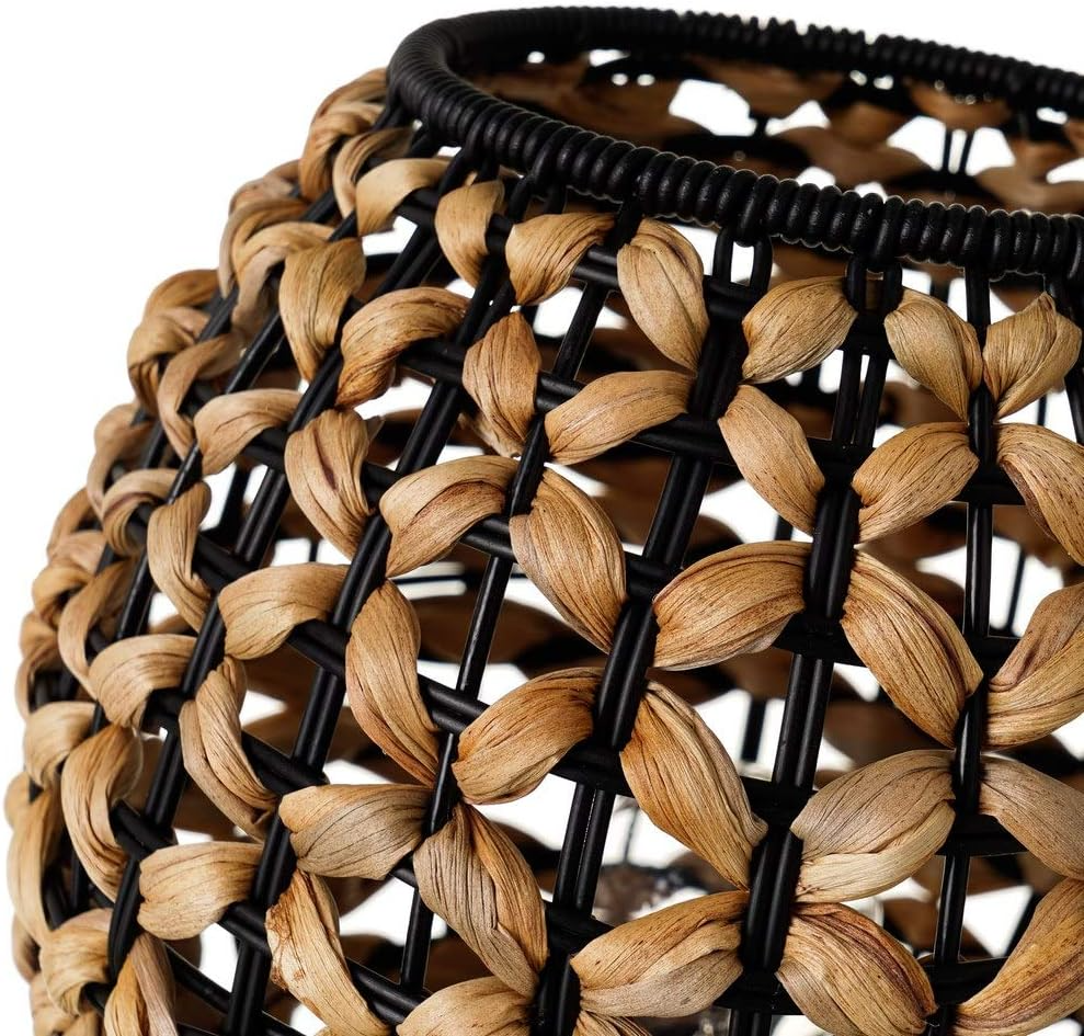Water hyacinth table lamp, Lamps made from handmade materials, home decoration accessories, wholesale. 3