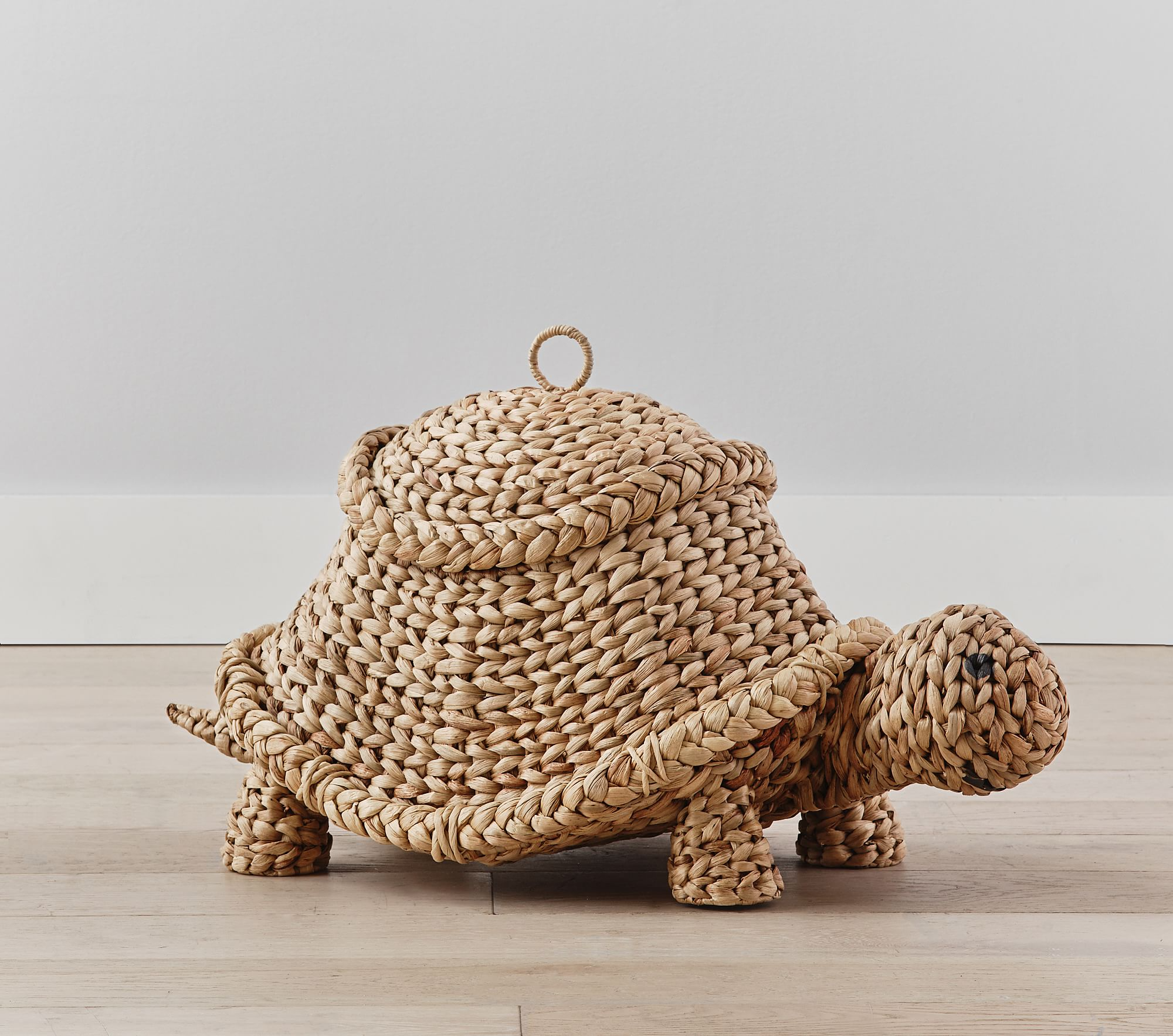 Water hyacinth Turtle Basket, Home accessories Natural materials that are safe for health and aesthetically pleasing, wholesale. 3