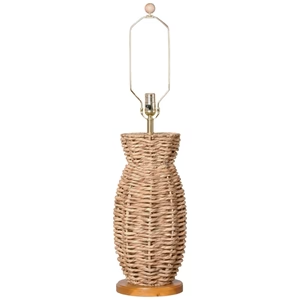 Water Hyacinth Vase Table Lamp, Lamps made from handmade materials, home decoration accessories, wholesale. 2