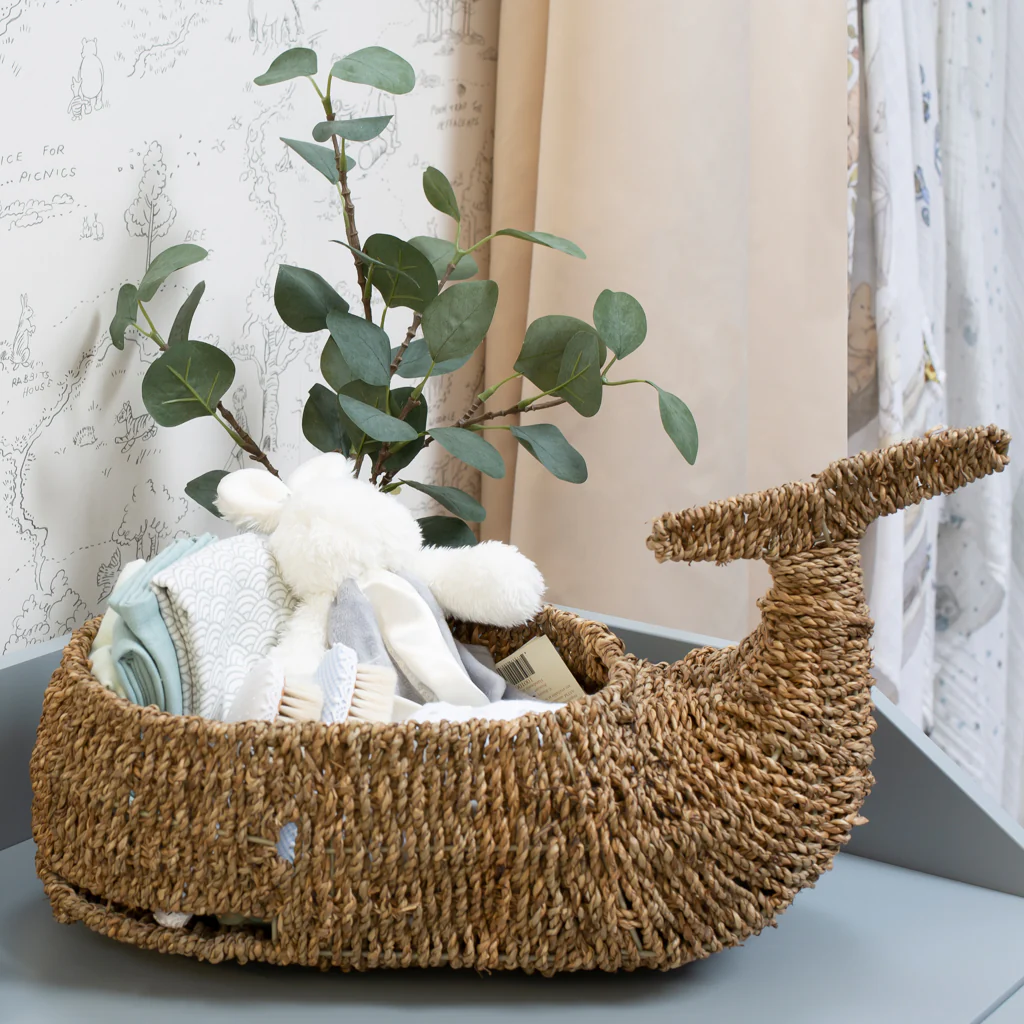 Whale seagrass basket, Home accessories, Natural materials that are safe for health and aesthetically pleasing, wholesale. 4